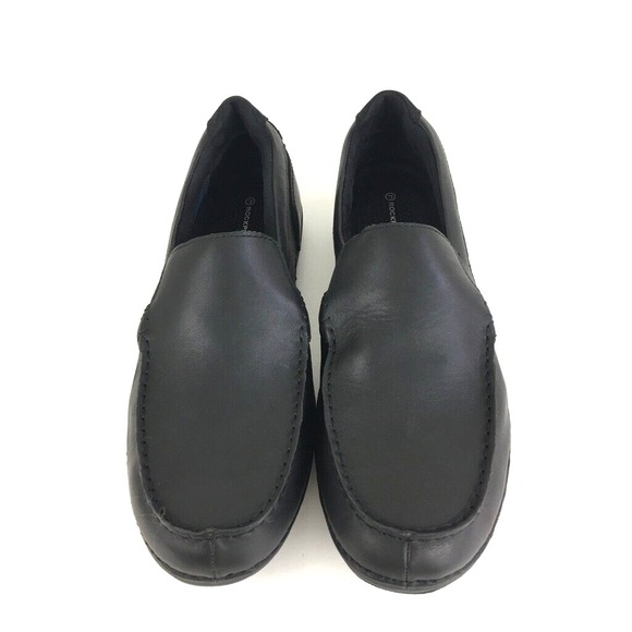 Rockport Men's Black Leather Penny Loafer Size 13 Style K58034‎ NWB